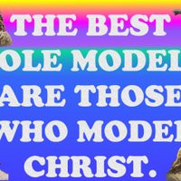 jesus christ quotes photo: The Best Role Models Are Those Who Model ...