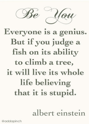 Genius Quote by Albert Einstein
