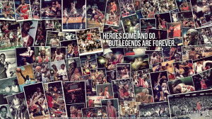Michael Jordan Collage Basketball Wallpaper