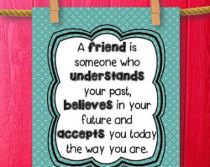 ... Art Print Best Friends Poster Quote Best Friends Friendship Gift Print