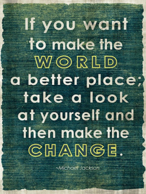 Michael Jackson- Man in the Mirror. My go to feel good song. When i ...