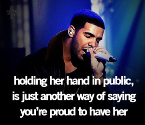 yes it's another drake quote , dudes deep