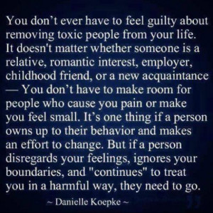 toxic people... Exactly! No effort = total disregard.. And in our book ...