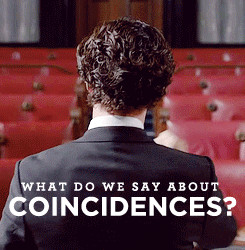 what do we say about coincidences benedict cumberbatch