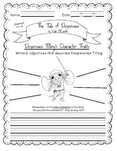 Responding to Literature: The Tale of Despereaux