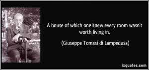 More Giuseppe Tomasi di Lampedusa Quotes