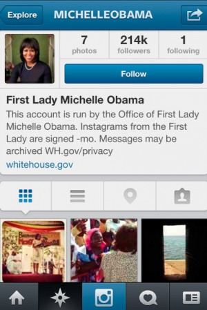 Michelle Obama Joins Instagram And Shares Pictures From Senegal