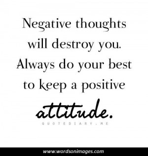 Short Positive Attitude Quotes