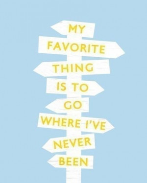 my favorite thing is to go....