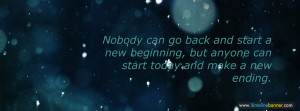 New Beginning Facebook Timeline Cover