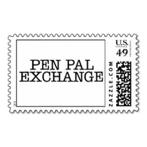 Pen Pal Exchange Stamps