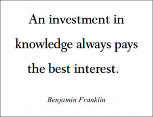 Benjamin Franklin on Education