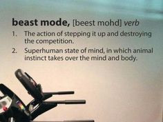 beast mode More