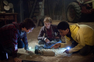 Of Reese Hartwig, Ella Wahlestedt, Astro And Teo Halm In Earth To Echo