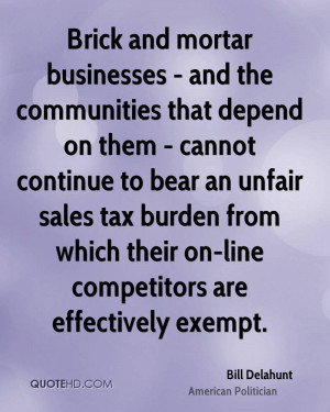 Brick and mortar businesses - and the communities that depend on them ...