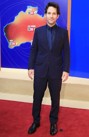 Paul Rudd attends the Anchorman 2 premiere in Sydney. Picture: Nic ...