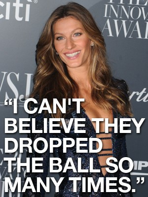 Gisele Bundchen Football Quote