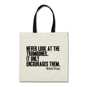 Trombone Quote Bags