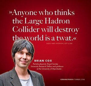 Brian Cox on the Large Hadron Collider in CERN, Geneva.