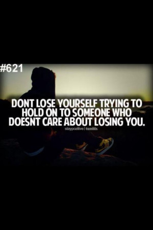 Dont lose yourself
