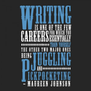 Quote by author Maureen Johnson