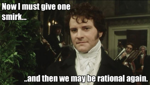 Picture from Pride and Prejudice, Quote from Northanger Abbey