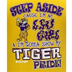 Girlie Girl Originals - LSU Tigers T-Shirts Pride