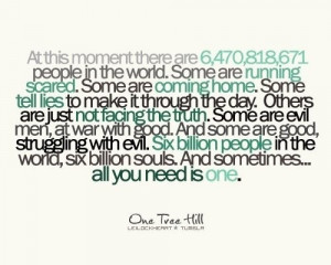 Payton Sawyer quote from One Tree Hill