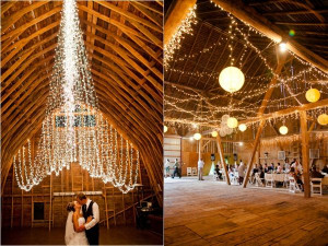 rustic barn wedding backdrop