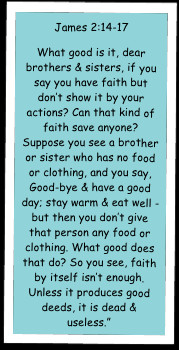 ... stay warm & eat well - but then you don’t give that person any food