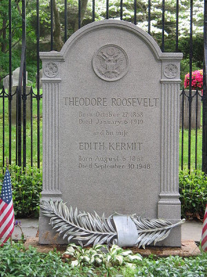Grave site of Theodore Roosevelt