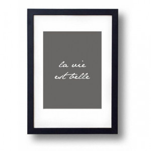 INSTANT DOWNLOAD life is beautiful Quote Print by Handwerkz, $5.00