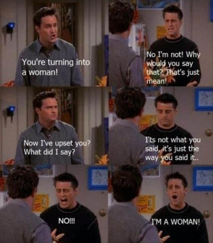 funny friends, joey and chandler