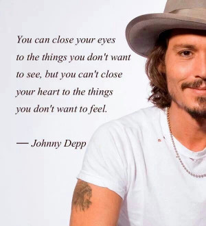 Wise words from a pretty face.