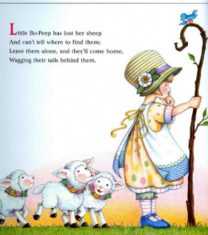 Image from Mother Goose: 100 Best Loved Verses)