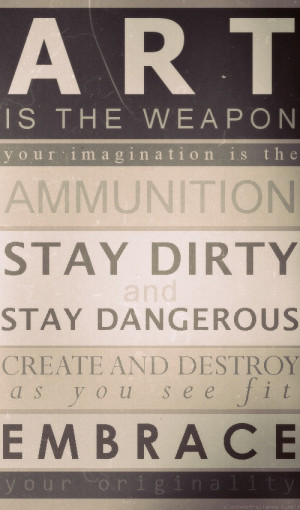Art Is The Weapon