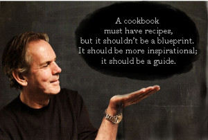 cookbook must have recipes, but it shouldn’t be a blueprint. It ...