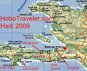 leave Miragoene today, and travel to Petit Goave, Haiti. I now ...