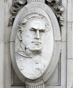 David Farragut, flag officer of the U.S. Navy during the Civil War.