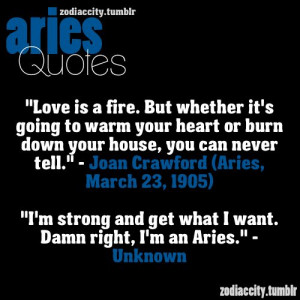 Go Back > Gallery For > Aries Quotes
