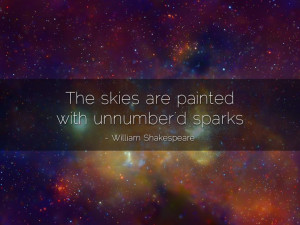 Shakespeare quote (Credits: NASA/CXC/UMass/D. Wang et al.)