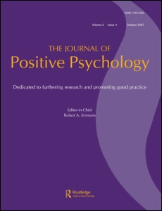 ... that the 9th Volume of the Journal of Positive Psychology consists of