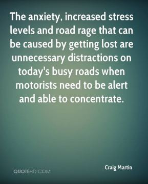 The anxiety, increased stress levels and road rage that can be caused ...