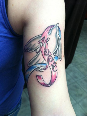 pregnancy and infant loss ribbon tattoos - Google Search