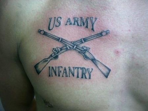 US ARMY INFANTRY – Patriotic Tattoo