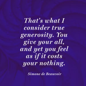Quotes About Generosity Quotes about generosity