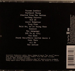 Drake Nothing Was the Same Back Cover