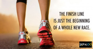 Workout quotes # 3 The finish line is just the beginning of a whole ...