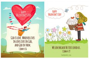 Printable Valentine Cards With Bible Verses