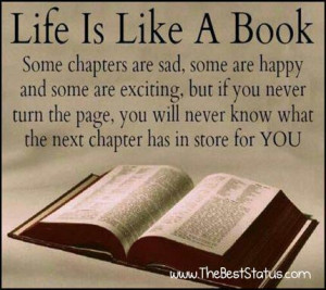 quotes life is like a book
